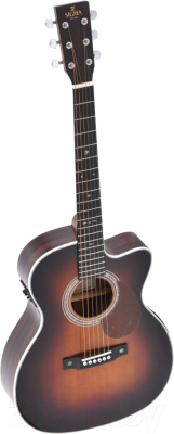 Электроакустическая гитара Sigma Guitars OMTC-1E-SB - фото