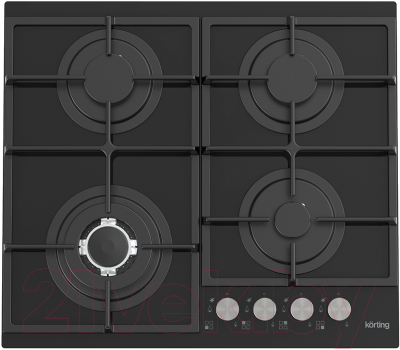 Газовая варочная панель Korting HGG 6734 CTN - фото