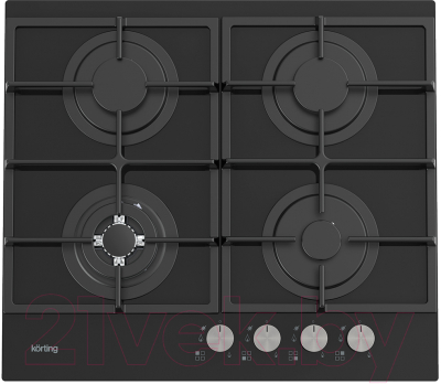 Газовая варочная панель Korting HGG 6722 CTN - фото
