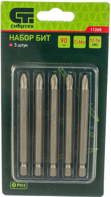 Набор бит СибрТех 11260 - фото