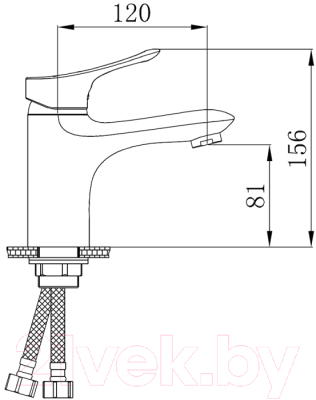 Смеситель РМС SL120-001F