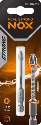 Бита Nox Strong Torsion E6.3 Ph2-70 / 336270-1 - фото