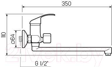 Смеситель РМС SL128-006E