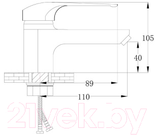 Смеситель РМС SL50-001F