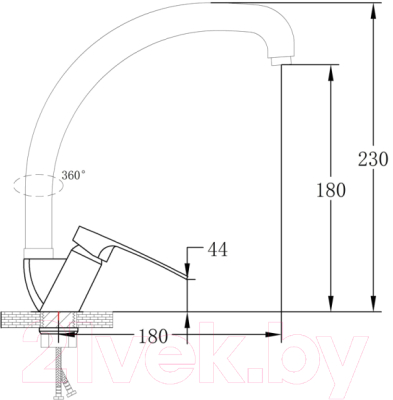 Смеситель РМС SL52-011F