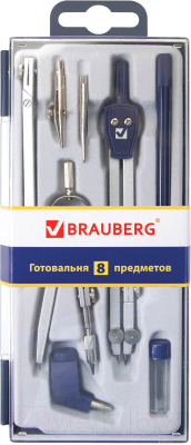 Готовальня Brauberg Student Oxford / 210350