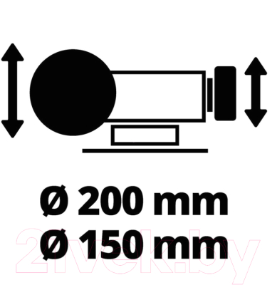 Точильный станок Einhell TC-WD 200/150 (4417242)