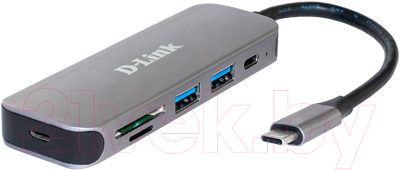 USB-хаб D-Link DUB-2325/A1A - фото