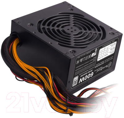 Блок питания для компьютера SilverStone Strider Essential 600W / SST-ST60F-ES230 - фото