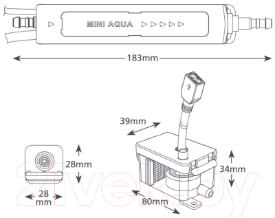 Насос для кондиционера Aspen Mini Aqua
