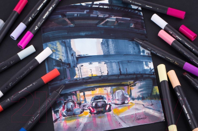 Маркер художественный Сонет Twin / 164125-1