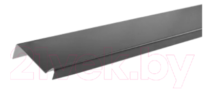 Планка примыкания Технониколь Для гибкой черепицы 10x15x45x2000 RAL 7024 - фото