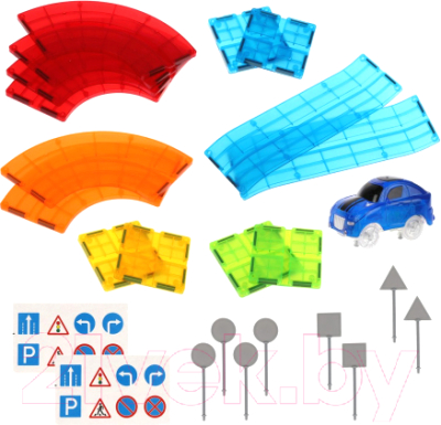 Конструктор электромеханический On Time Автотрек / 45031