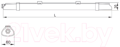Лампа IEK LDSP0-1310-36-4000-K01