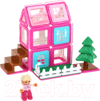 Конструктор магнитный On Time Домик в лесу / 45051 - фото