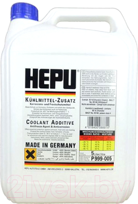 Антифриз Hepu G12+ / P999-G12PLUS-005 - фото