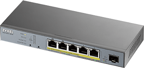 Коммутатор ZyXEL NebulaFlex Pro GS1350-6HP - фото