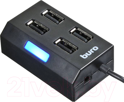USB-хаб Buro BU-HUB4-U2.0