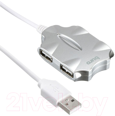 USB-хаб Buro BU-HUB4-0.5-U2.0-Candy
