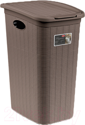 Корзина для белья Stefanplast 30501 (светло-коричневый) - фото