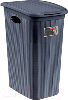 Корзина для белья Stefanplast 30504 (синий) - фото