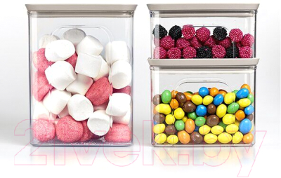 Емкость для хранения Stefanplast 55650 (светло-серый)