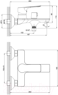 Смеситель Rossinka Silvermix RS27-30