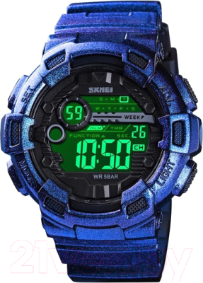 Часы наручные мужские Skmei 1243 (синий градиент) - фото