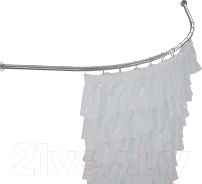 Карниз для ванны Aquanet Полукруглая дуга 100х100 / 235253