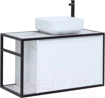 Тумба под умывальник Aquanet Nova Lite Loft 90 R / 261651 - фото