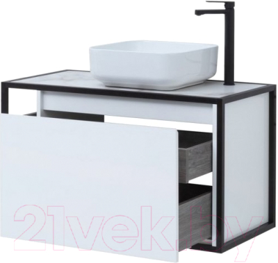 Тумба под умывальник Aquanet Nova Lite Loft 90 R / 261651