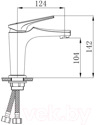 Смеситель РМС SL122-001F