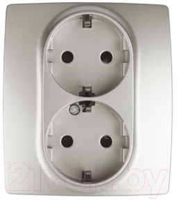 Розетка ЭРА Schuko 12-2104-15 / Б0019334 - фото