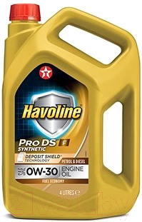 Моторное масло Texaco Havoline ProDS F 0W30 / 804216MHE - фото