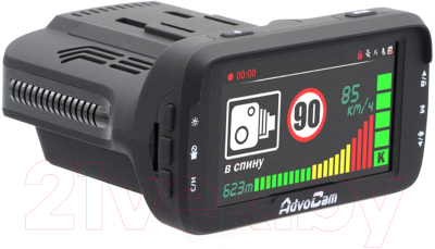 Автомобильный видеорегистратор AdvoCam FD Combo - фото