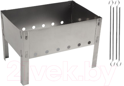 Мангал ECOS 009380 (с шампурами) - фото