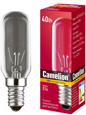Лампа Camelion 40-T25-CL-E14 / 12984