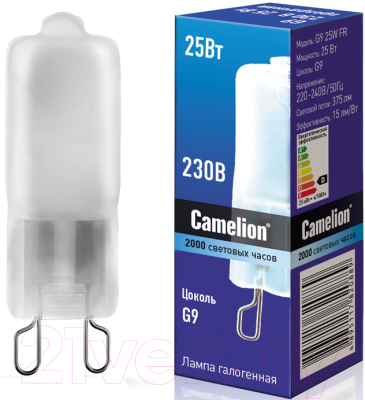 Лампа Camelion G9 25W FR / 5558