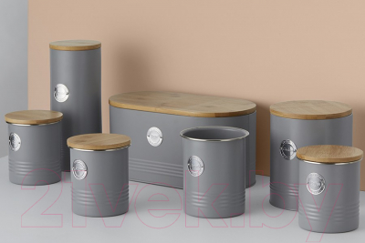 Емкость для хранения Typhoon Living / 1400.737V (серый)