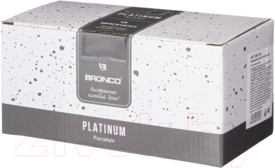 Чашка с блюдцем Bronco Platinum / 263-1048