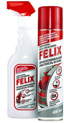 Очиститель кузова FELIX Аэрозоль 411040010