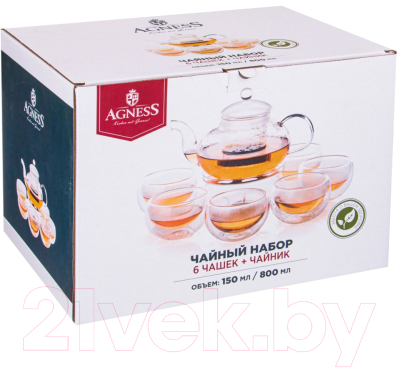 Набор для чая/кофе Agness 250-149