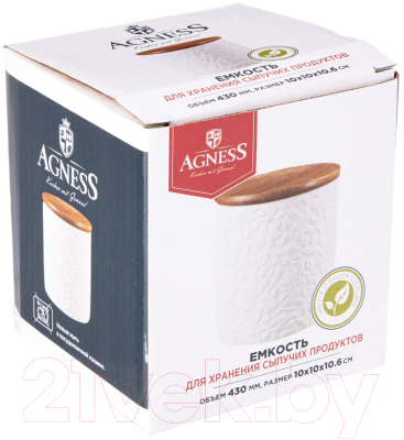 Емкость для хранения Agness 490-453