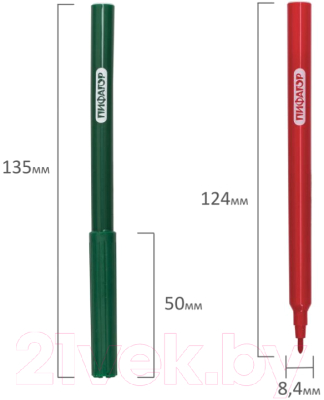 Фломастеры Пифагор Веселая такса / 151399