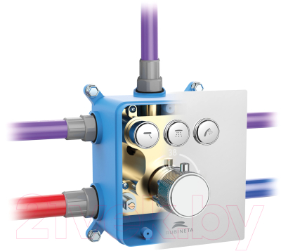 Смеситель Rubineta Thermo-3F / PM0016