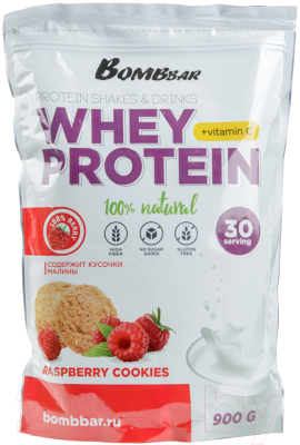 Протеин Bombbar Малиновое печенье - фото