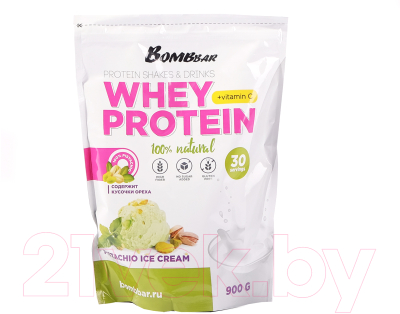 Протеин Bombbar Фисташковое мороженое - фото