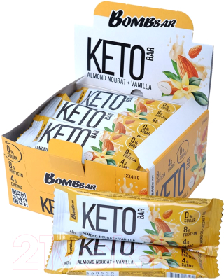 Набор протеиновых батончиков Bombbar Кето - фото
