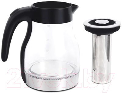 Электрочайник BQ KT2046G (черный/сталь)