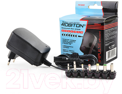 Адаптер питания сетевой Robiton TN1000S BL1 - фото